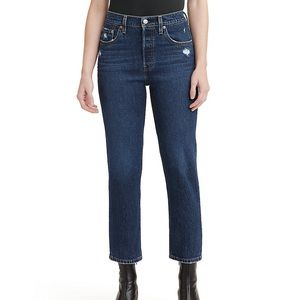 Levi’s 501 Women’s High Rise Waist, Cropped Leg Jean, Size 25